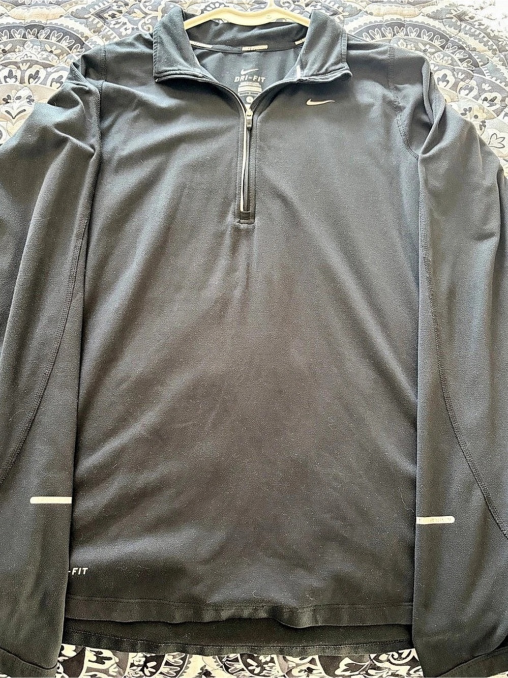 Nike Dri-FIT Half-Zip Pullover Black XS